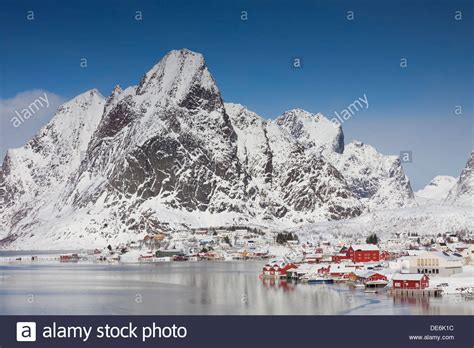 Fishing Village Reine In Winter Hi Res Stock Photography And Images Alamy