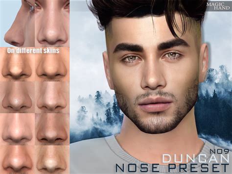 The Sims Resource Duncan Nose Preset N09 Patreon