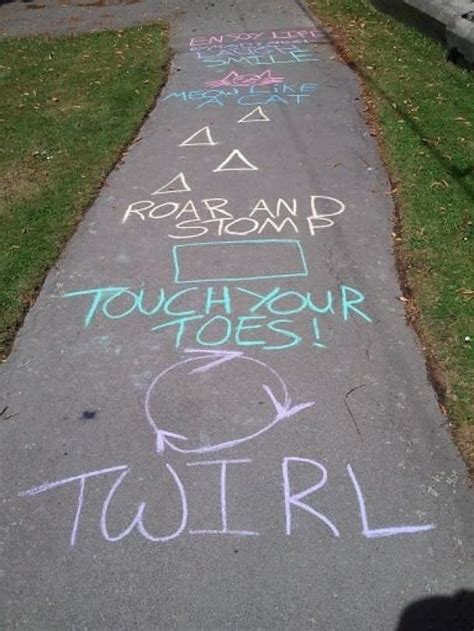 50 Super Fun Summer Sidewalk Chalk Art Ideas This Tiny Blue House