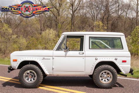 1974 Ford Bronco Frame Off Restoration 302 V8 Powder Coated Frame