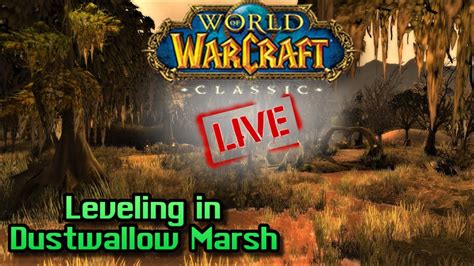 World Of Warcraft Classic Leveling In Dustwallow Marsh Stream Youtube