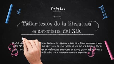 Taller Textos De La Literatura Ecuatoriana Del Xix