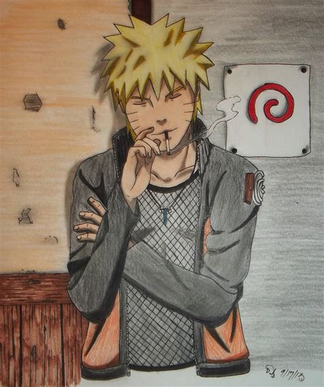 Naruto Uzumaki Smoking By Djsweetz On Deviantart