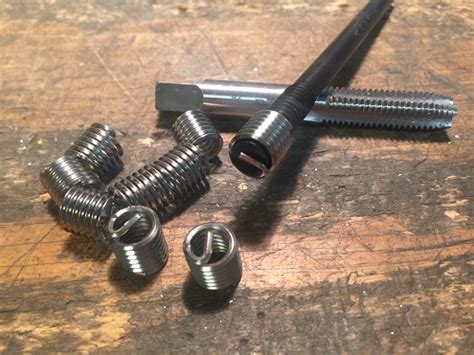 To repair a partially stripped bolt hole; Repair Stripped Threads In Aluminum