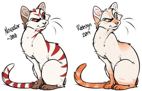 Redesign Of An Old Warrior Cats Oc I Did A Couple Months Ago R