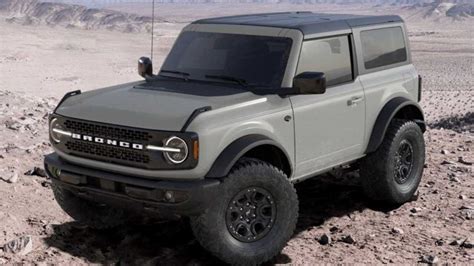 Ford Bronco Color Cactus Gray Has Been Changed In Configurator