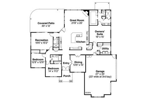 Craftsman House Plans 30 971 Associated Designs