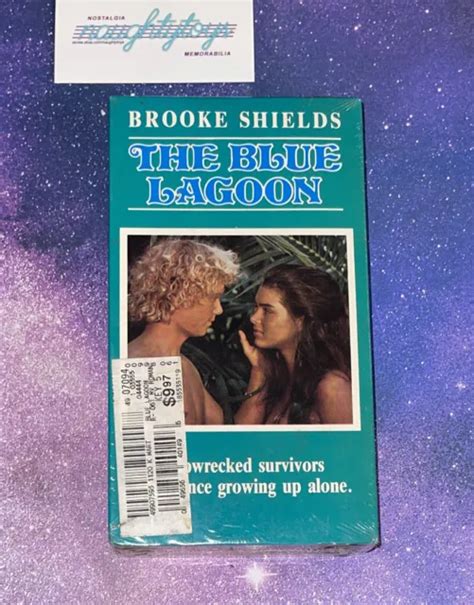The Blue Lagoon Vhs Brooke Shields Rare Sealed Original Tag New Video
