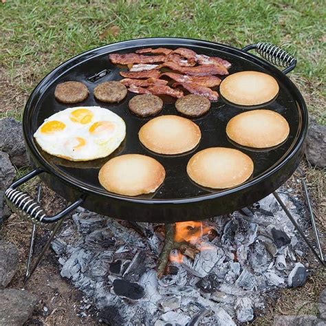 Wholesale 17 Cast Iron Campfire Griddle Factory And Suppliers Kasite
