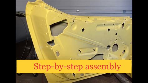 C3 Corvette Door Assembly Step By Step Latch Lock Handle Window