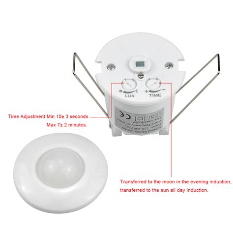 More than 368 motion detector ceiling at pleasant prices up to 21 usd fast and free worldwide shipping! 110V 220V Ceiling PIR Infrared Body Motion Sensor Detector ...