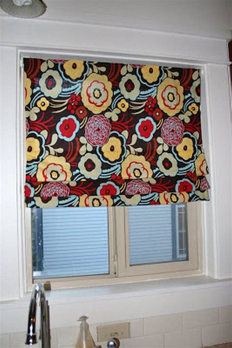 How To Turn Old Window Blinds Into Roman Shades Craft Projects For