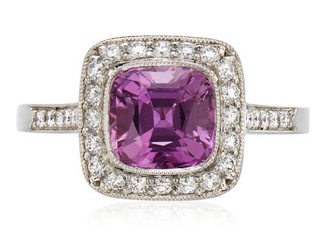 Tiffany And Co Legacy Pink Sapphire And Diamond Ring Christies