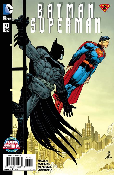 Batmansuperman 2013 31 Vfnm John Romita Jr Variant Cover