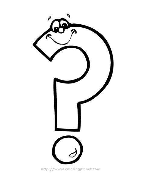 Question Mark Coloring Pages Vrogue Co