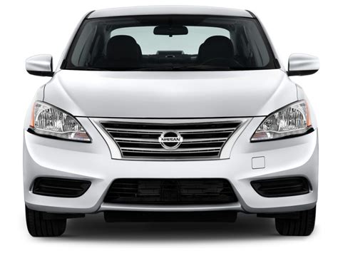Image 2014 Nissan Sentra 4 Door Sedan I4 Cvt Sv Front Exterior View