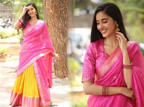 Simrat Kaur Looks Gorgeous In Traditional Wear