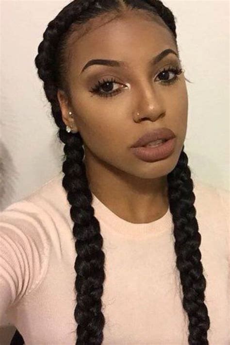 60 Beautiful Black Women Hairstyles To Try In 2022 Frisuren Cornrow