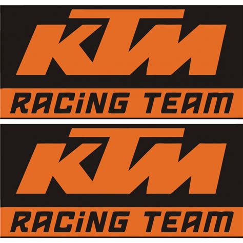 Ktm Racing Team Stickers Decals Decalshouse