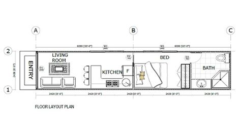 Popular 40 Foot Shipping Container Home Floor Plans