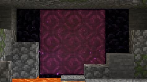 Pink Nether Portal Minecraft Texture Pack