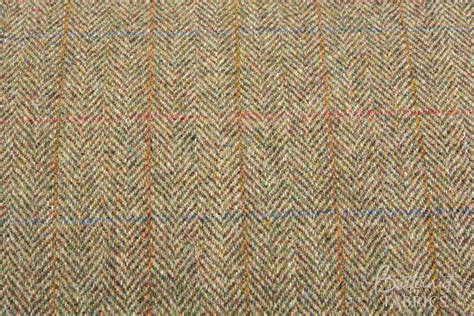 Harris Tweed Gamekeeper Spruce Butternut Fabrics