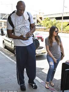 Khloe Kardashian And Lamar Odom Jet Off To Las Vegas Daily Mail Online