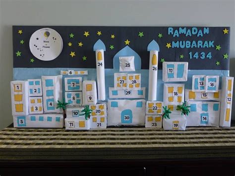 Calendrier De Ramadan Calendrier Ramadan Ramadan Pour Les Enfants