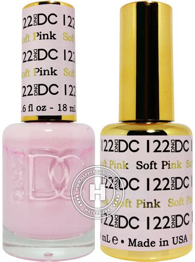 Dnd Dc Duo Soft Pink Gel Matching Nail Polish