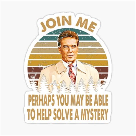 Vintage Perhaps You May Be Able Unsolved Mysteries Television Show Art