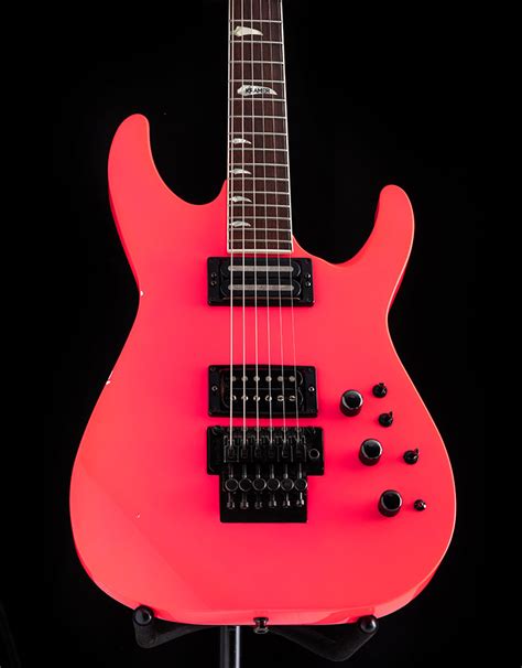 Used 1989 Kramer Sustainer Hot Pink Guitar Electric Rock Guitar