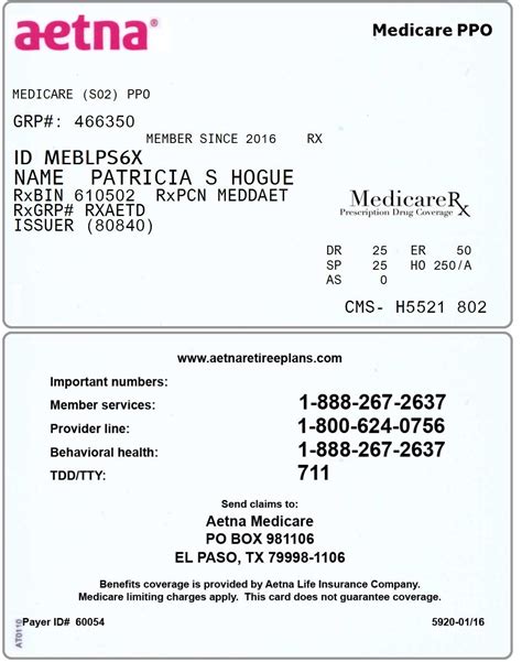 Group Number On Insurance Card Aetna Understanding Your Health