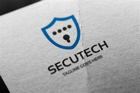 Security Tech Logo By Modernikdesign Codester