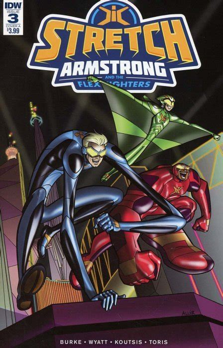 Stretch Armstrong And The Flex Fighters 3ri Idw Publishing