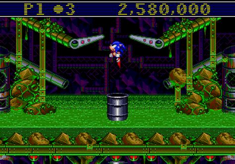 Sonic Spinball Megadrive The King Of Grabs