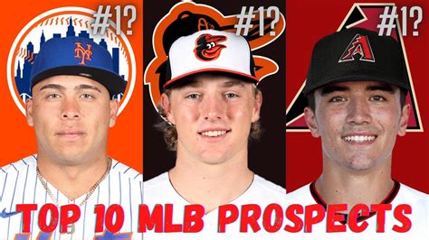 Top 10 Mlb Prospect Rankings August Edition Youtube