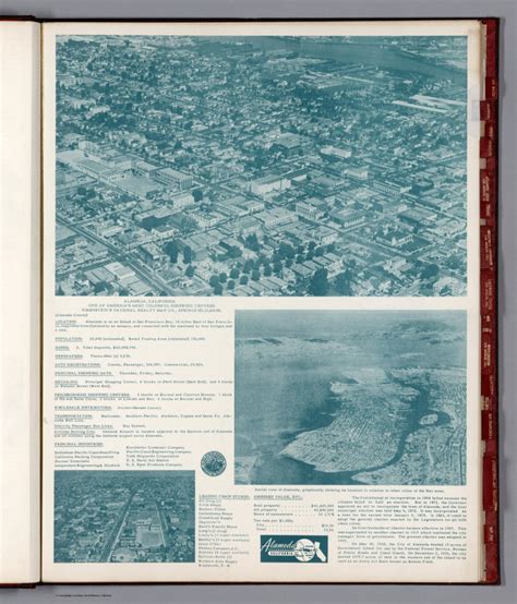 Text Alameda California David Rumsey Historical Map Collection