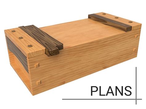 Japanese Toolbox Plans Dimensions Details Notes Etsy Uk Tool Box