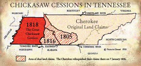 Tngenweb Treaties Cessions And The Chickasaw Nation