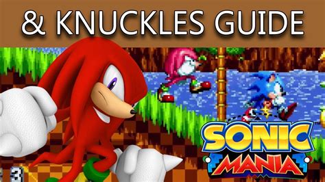 Sonic Mania And Knuckles How To Unlock Special Mode With Knuckles As