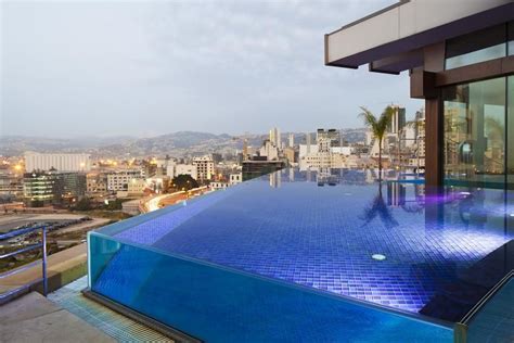 Striking Balcony Pool Design Of Hotels With Infinity Pools Equipped