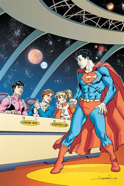 Superboy And The Legion Of Super Heroes By Aaron Lopresti Legion Of