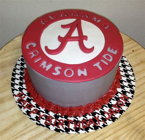 Bama Birthday Cake Roll Tide Alabama Birthday Cakes Dothan Grooms