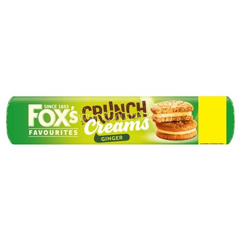 Foxs Ginger Crunch Cream 200g