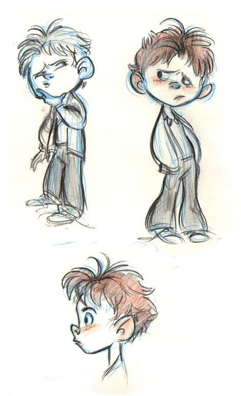 Great Little Boy Sketches By Impressive 19 Year Old Twins