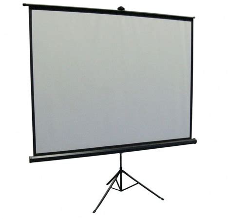 New 100 Portable Projector Screen 43 Projection Pull Up Foldable