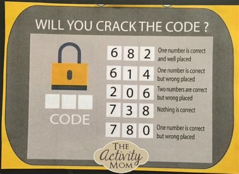 Make Your Own Escape Room Challenge For Kids Free Printable The