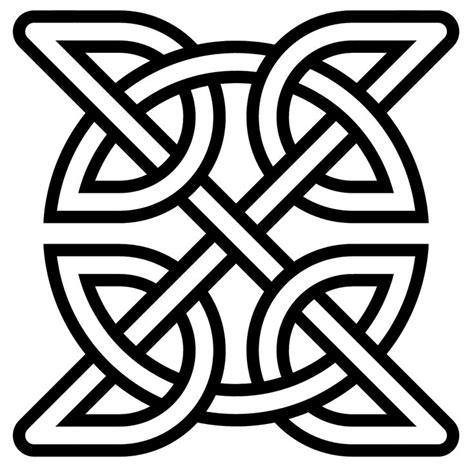 Fileceltic Knot Insquaresvg Celtic Symbols Celtic Patterns Celtic