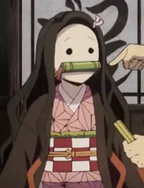 Nezuko From Demon Slayer Being Cute