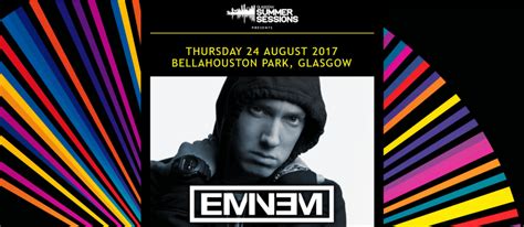 Eminem Sera Présent Pour La Seconde Fois Aux Glasgow Summer Sessions